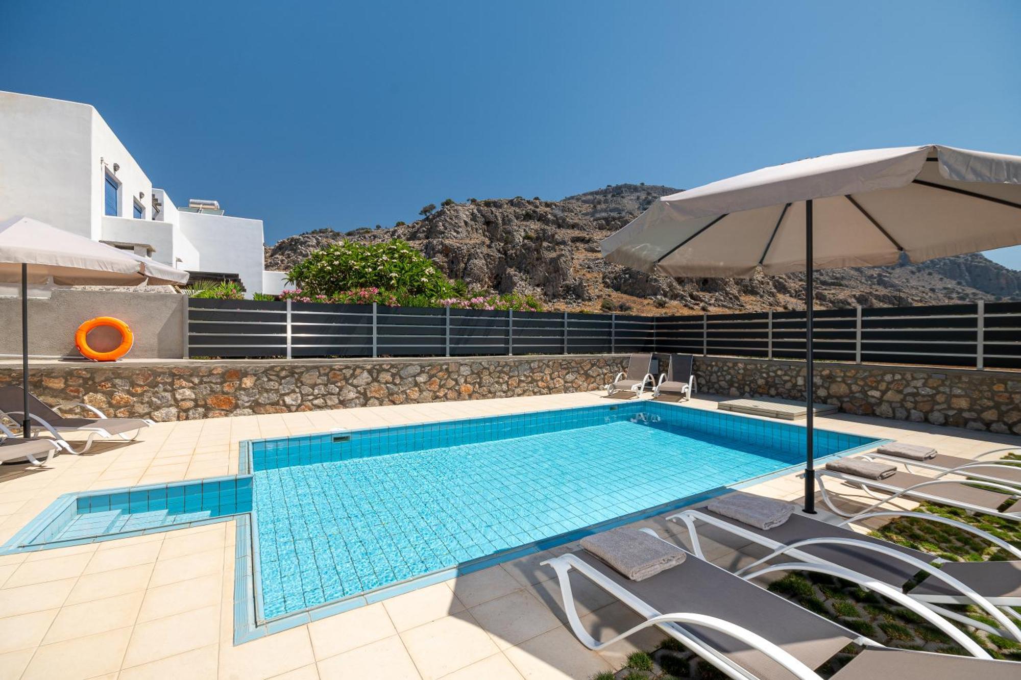 Villa Mariani II - In Lothiarika, Newly Renovated June 2024, Private Pool, Lindos 10 Min, Beach 120M Lardos Exteriör bild